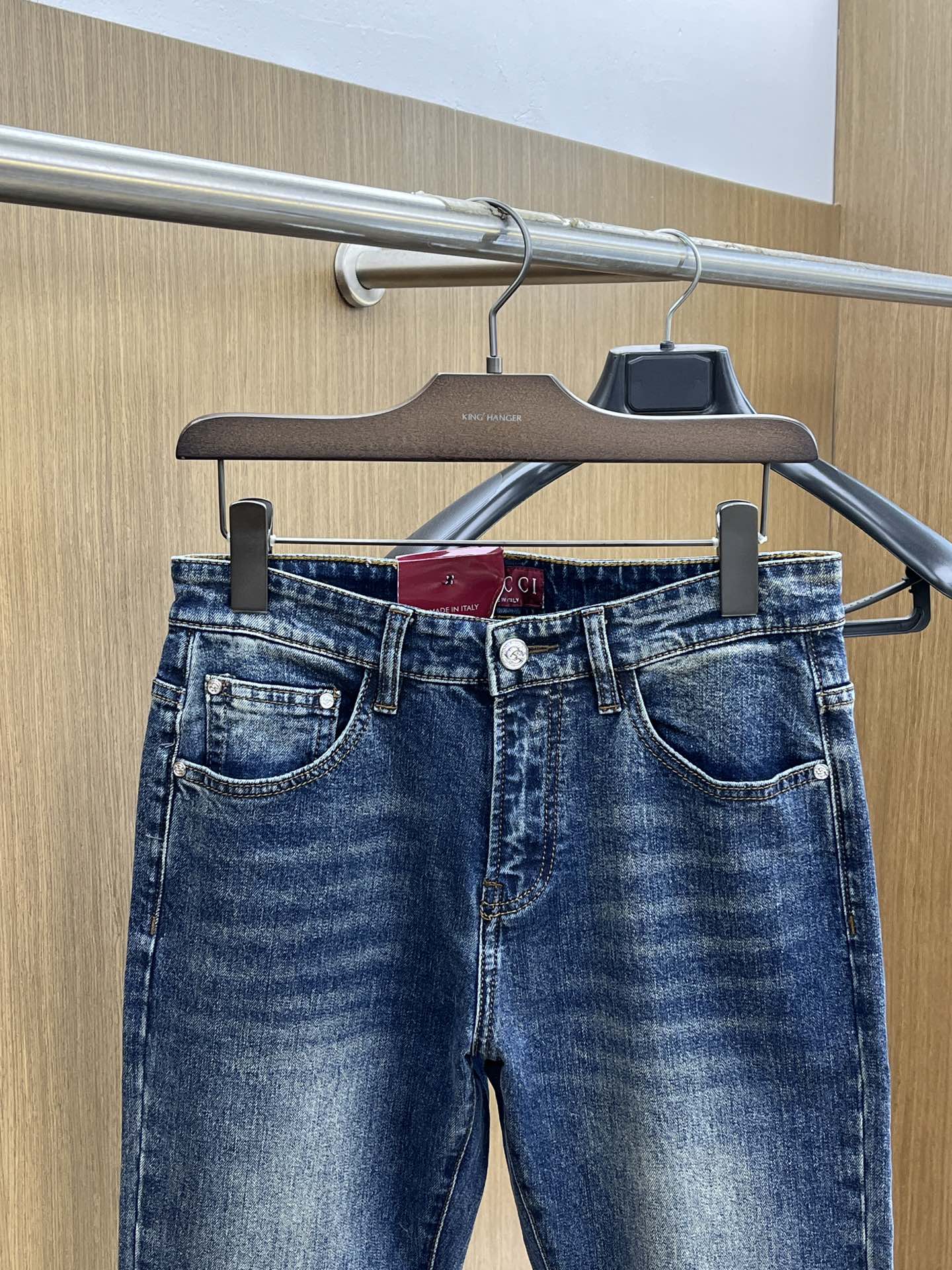 秋冬 Guc 🔥🔥高端定制、25SS秋冬最新款牛仔裤 柜台同步发售 进口固色面料 原版定制复刻 客供五金