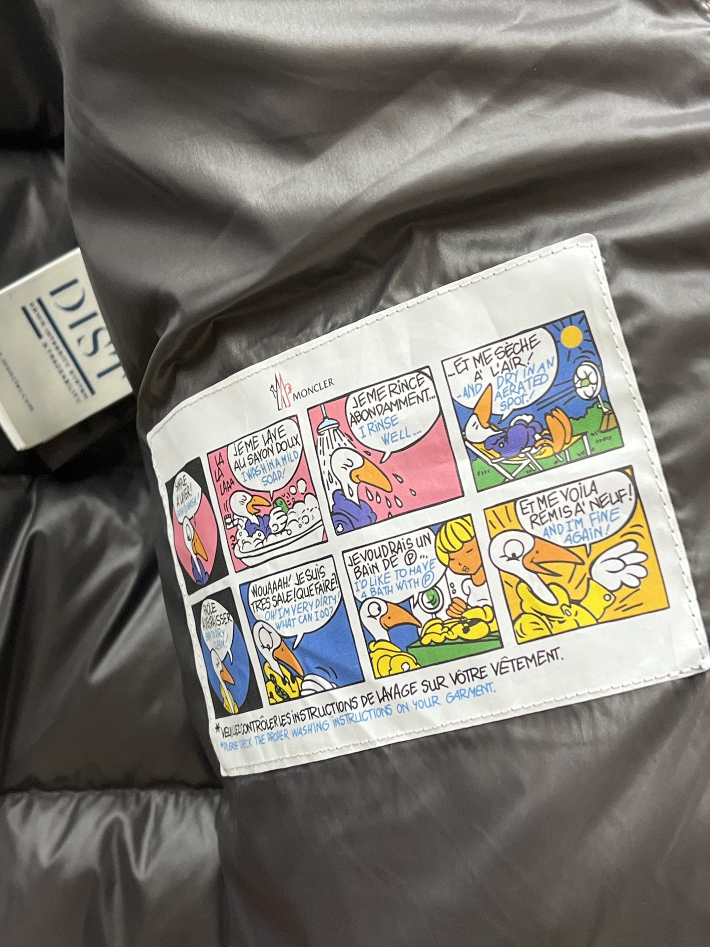 秋冬羽绒 Mon 🔥🔥最新款时尚设计师款羽绒外套❤️‍🔥立领羽绒服，肩膀经典logo爆款羽绒服，90#白