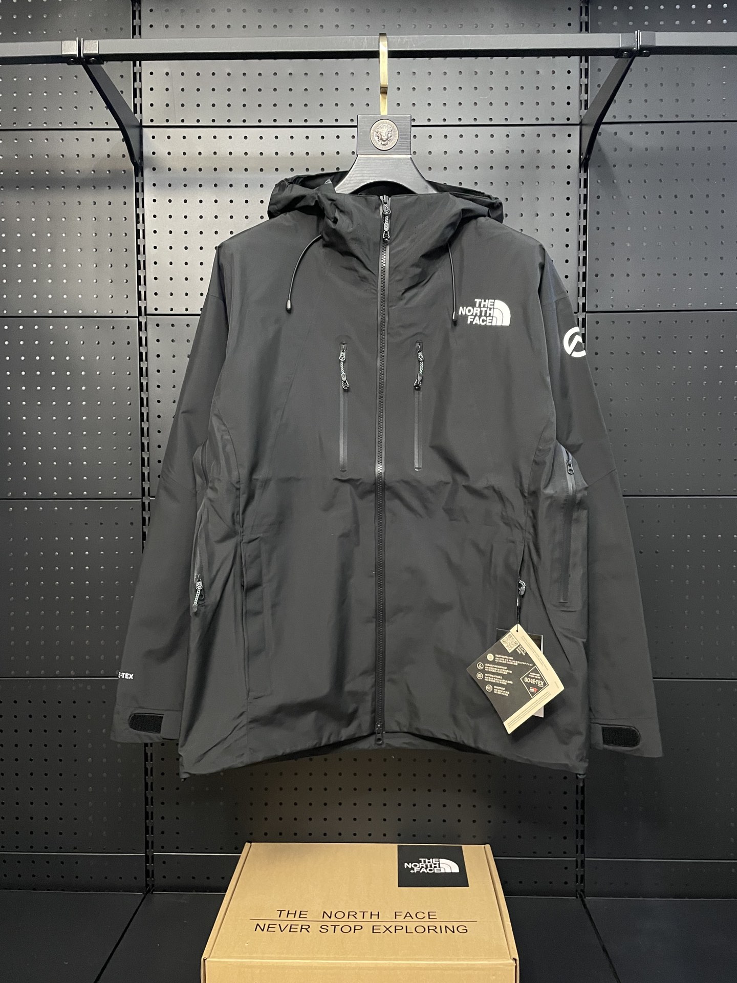 Negro 🔝🔥Réplica de primera calidad🔥 🌈La línea outdoor más premium de North Face: Serie Summit Pinnacle 🔝Chaqueta d…