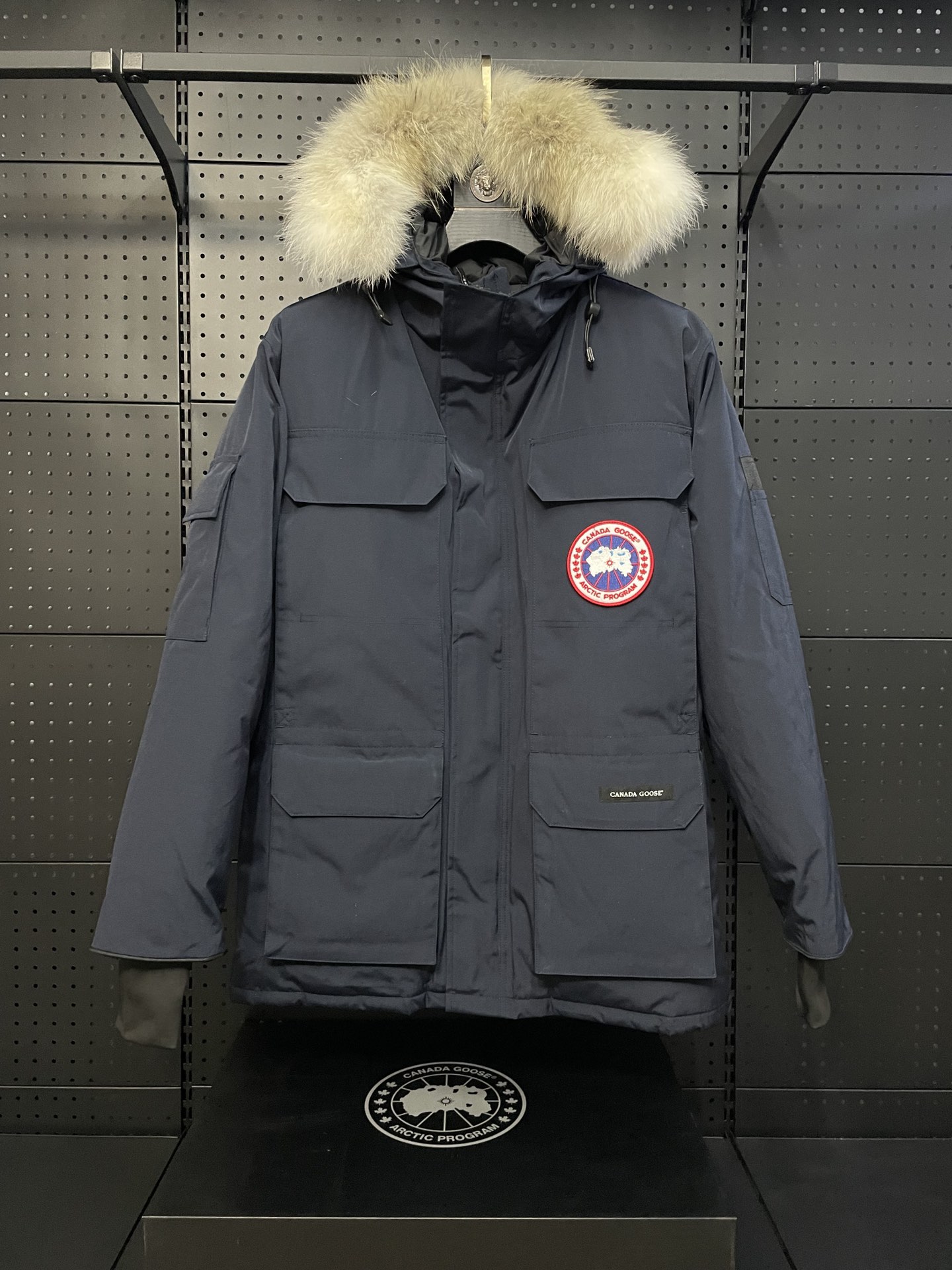 Canada Goose 08 Expedition: Top-Line High Version with Wolf Hair, Hot Color Options