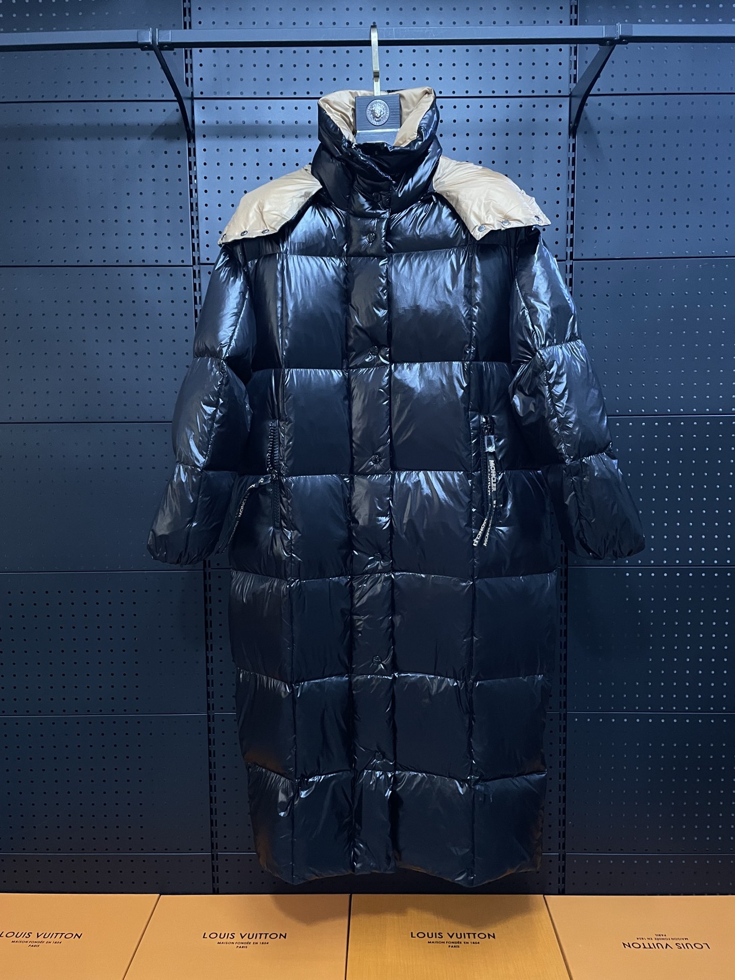 Moncler/蒙口 23SS Parnaiba Chaqueta de plumón larga estilo Song Qian / Chaqueta de plumón larga # La chaqueta de plumón P…