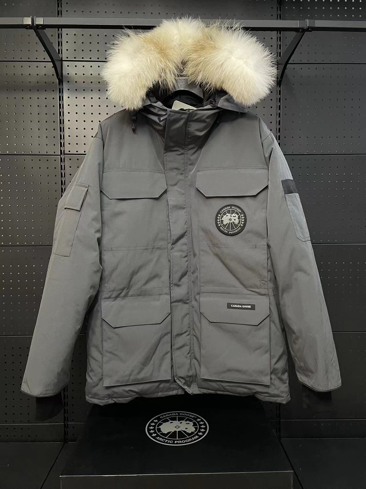 Versión premium, versión de compra por encargo, gris grafito con etiqueta negra 🇨🇦CANADA GOOES 24 nueva versión 08 / …