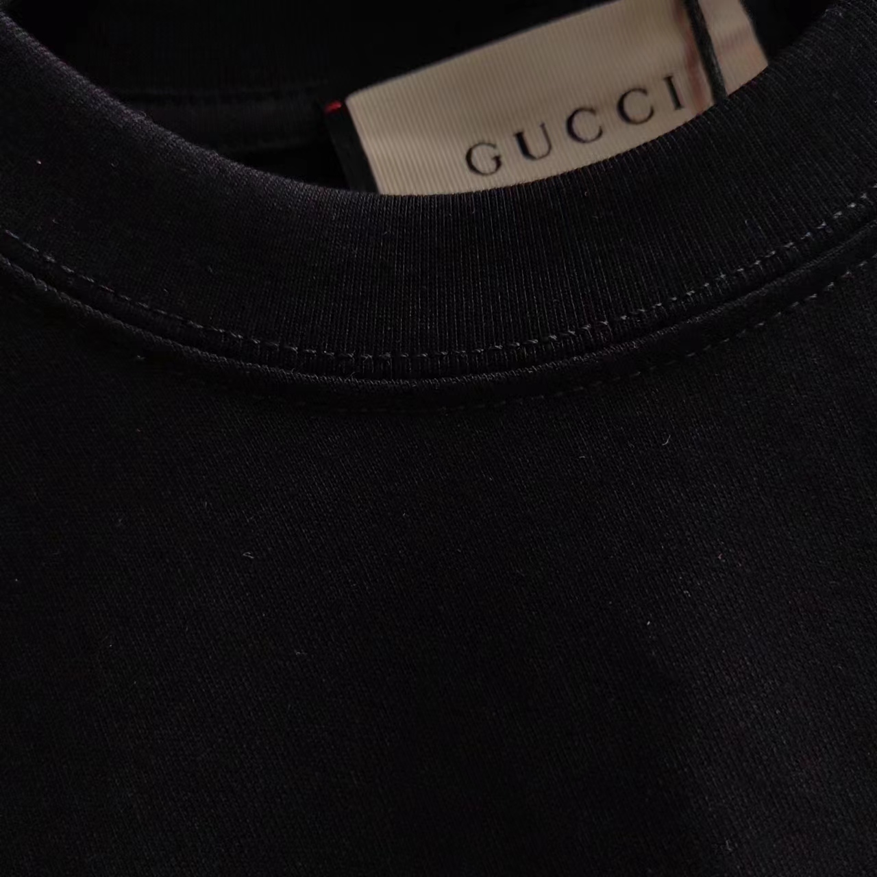 尺码表+ Gucci/古驰 2024早春卡通怪异猫图案印花T恤