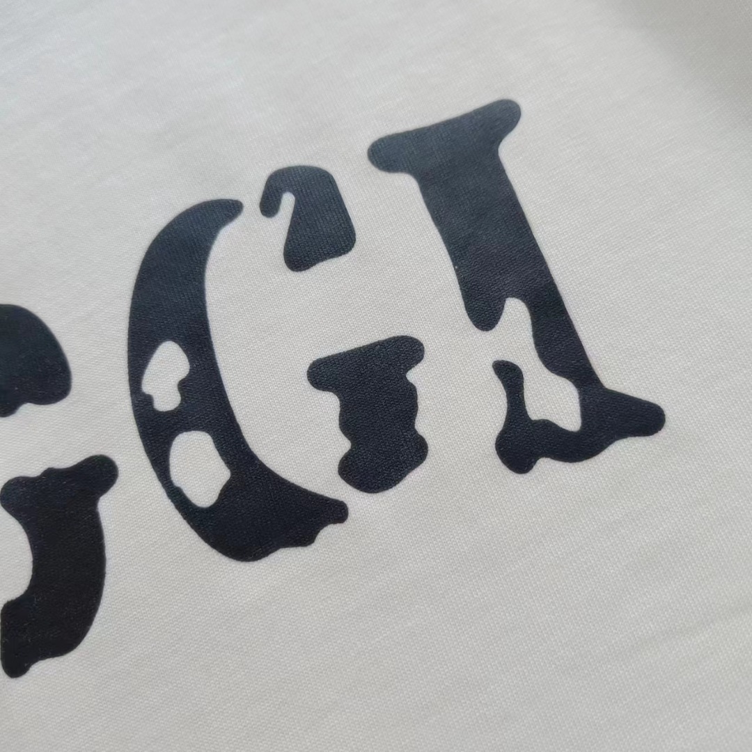 Gucci/古驰 24SS前后logo印花T恤