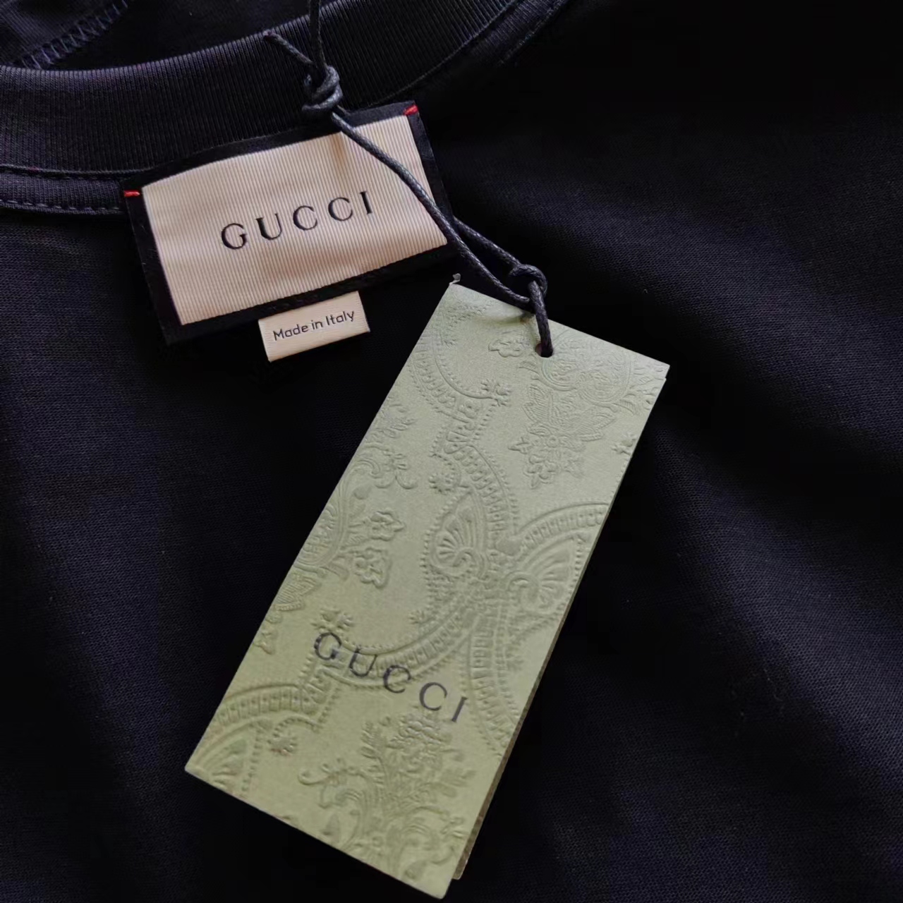 Gucci/古驰 24ss铆钉字母logo短袖T桖