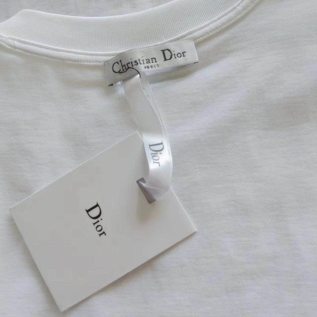 Dior/迪奥 2024 满印渐变短袖T恤