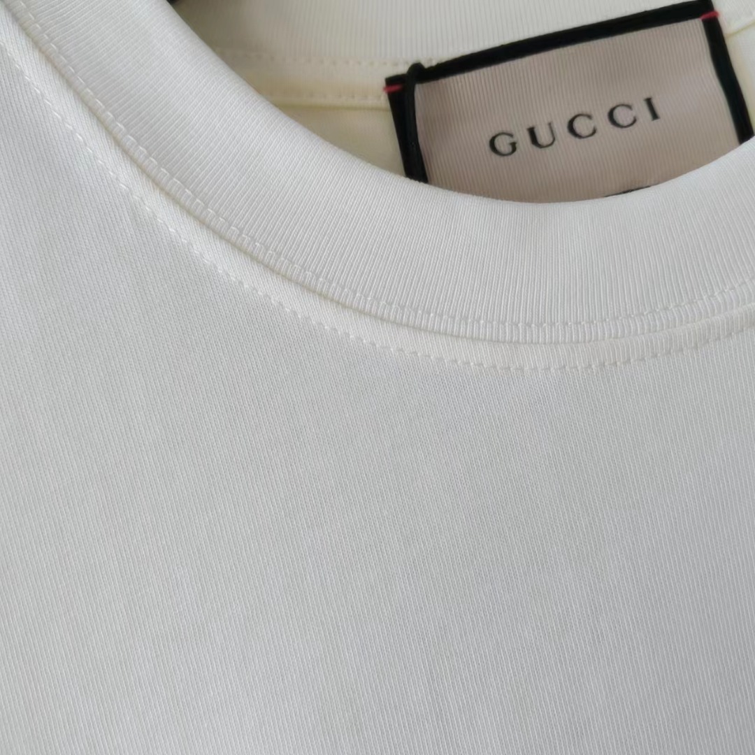 Gucci/古驰 24ss龙年限定龙宝宝logo短袖T桖