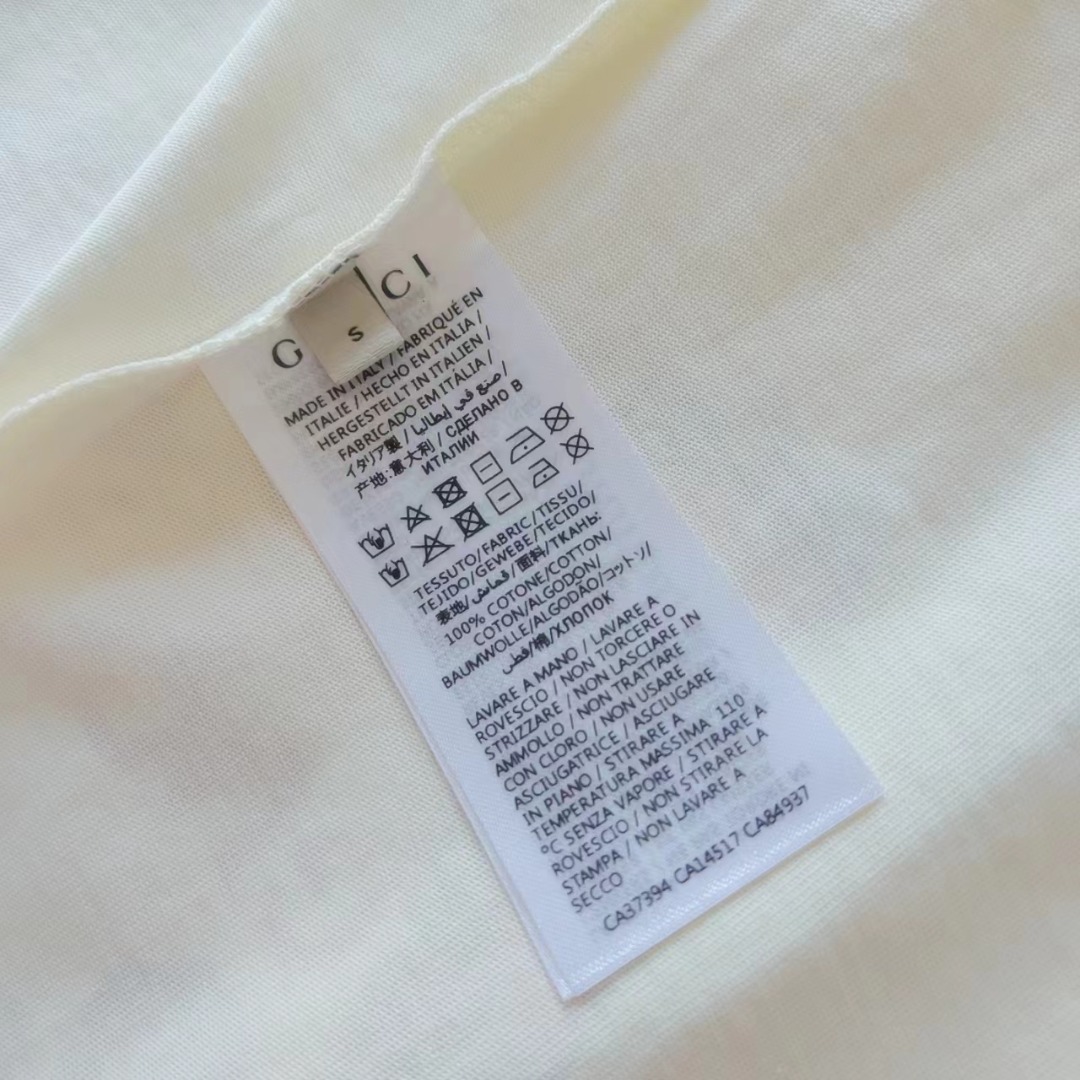 Gucci/古驰 24ss龙年限定龙宝宝logo短袖T桖