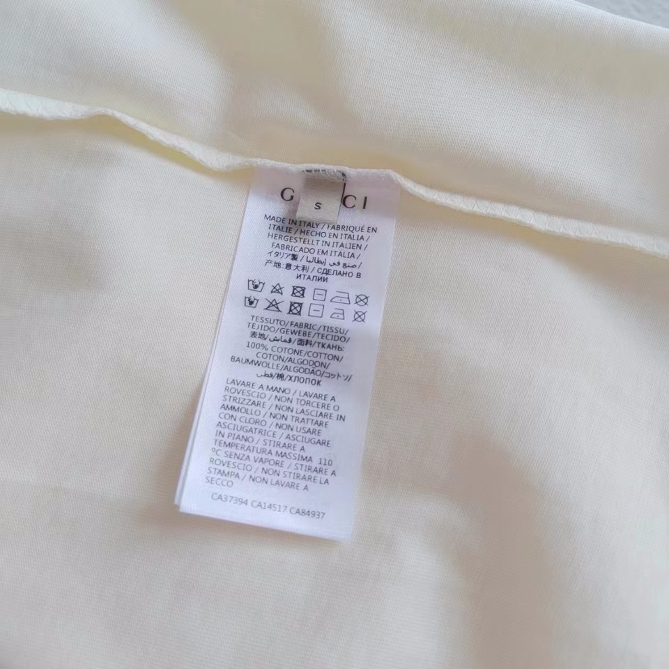 Gucci/古驰 24ss龙年限定logo短袖T桖