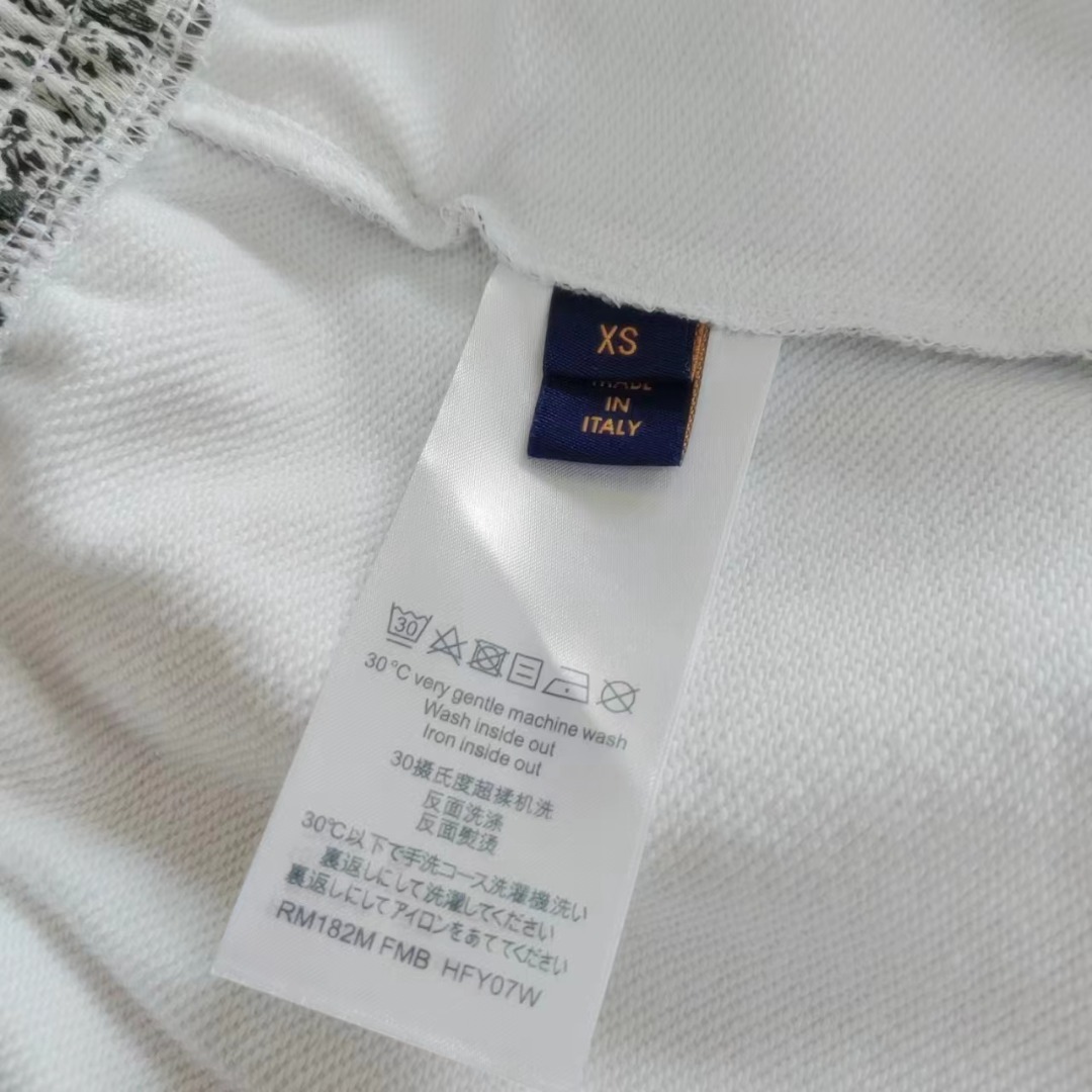 Louis Vuitton/路易威登 满天星涂鸦字母印花短袖T桖