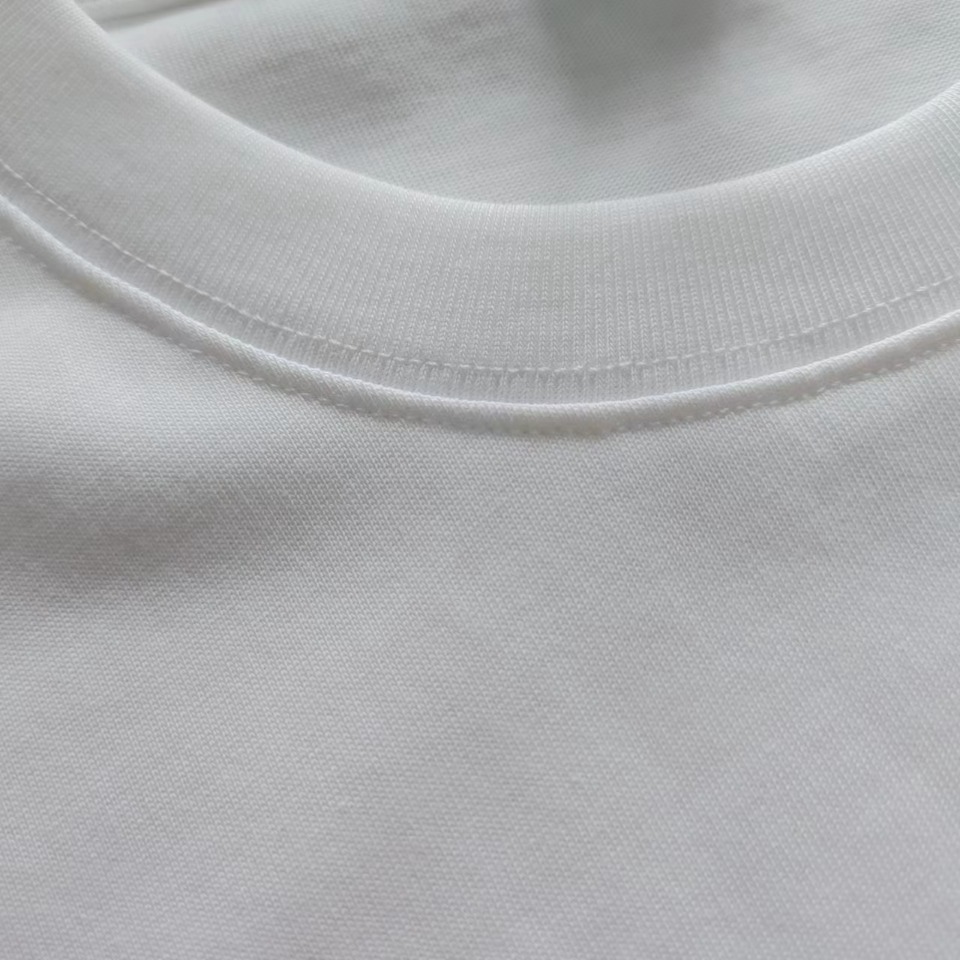 LOEWE 罗意威 霓虹刺绣荧光粉短袖T桖