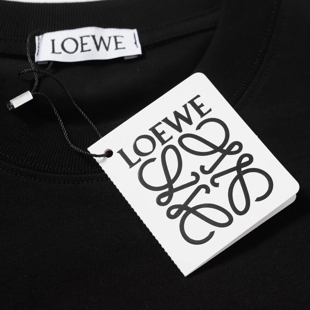 LOEWE/罗意威 口袋LOGO刺绣短袖
