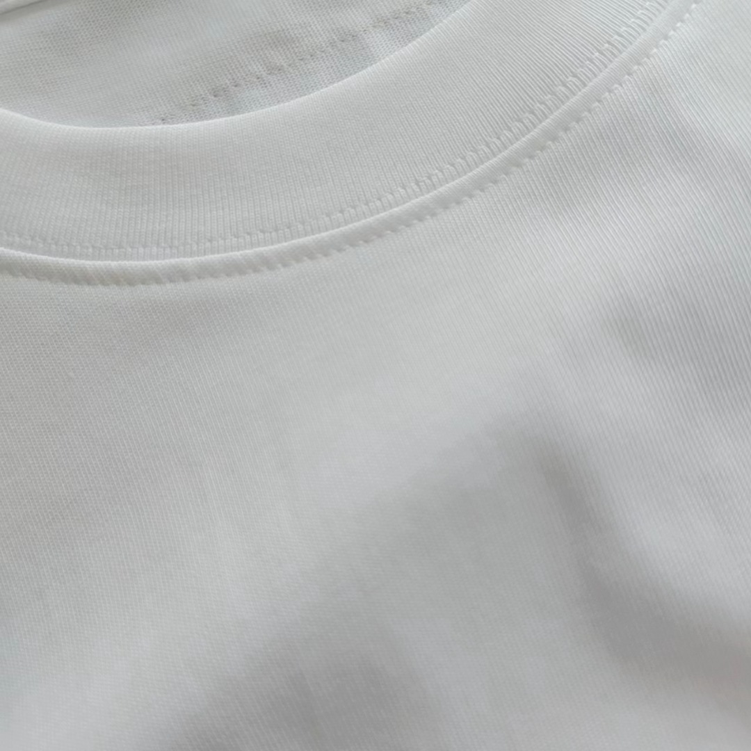 LOUIS VUITTON/路易威登LV 卡通猫抓老鼠印花短袖T恤 彩色大LOGO