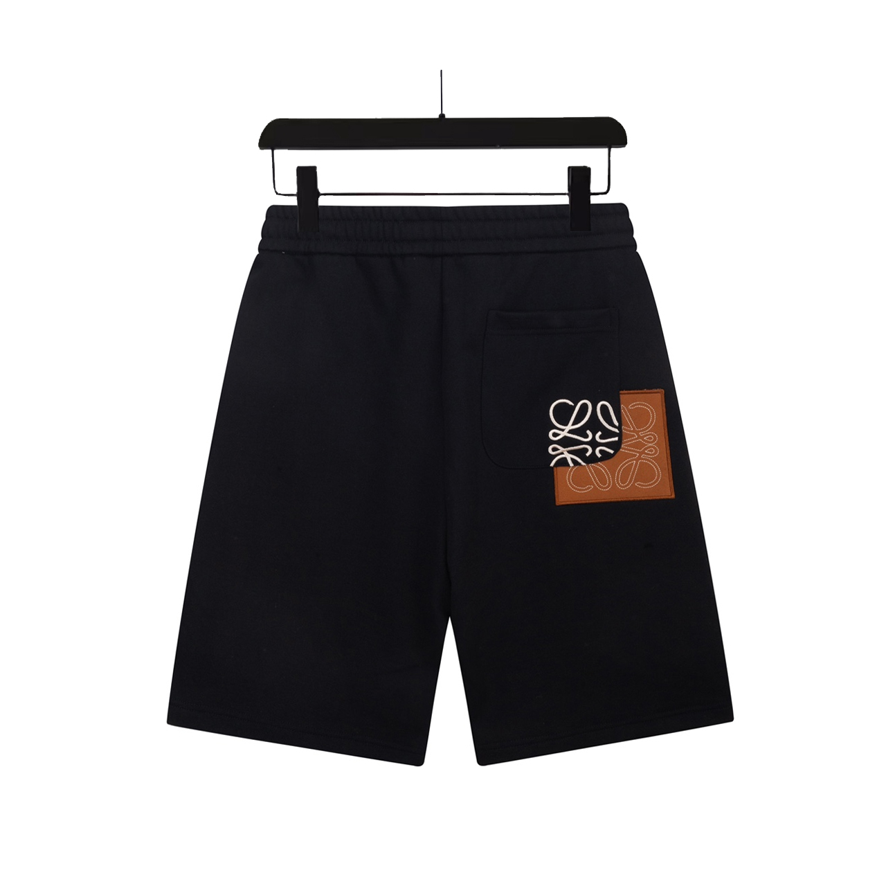 Loewe罗意威 24SS进口机器高密度刺绣字母logo皮章拼接