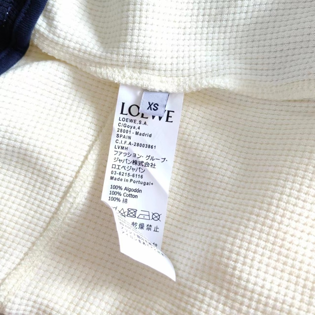 Loewe/罗意威 大口袋龙猫拼色刺绣休闲短裤 五分裤