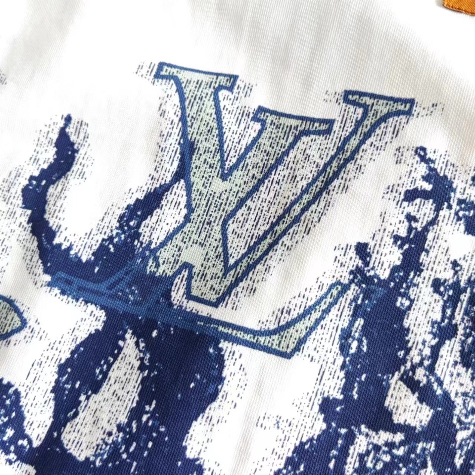 Louis Vuitton/路易威登 植物活性满身印花短袖 大Logo