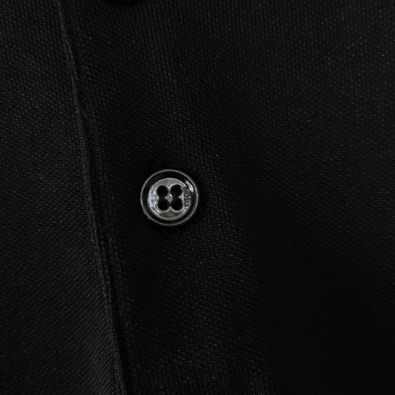 Dior/迪奥 小蜜蜂字母刺绣logo翻领Polo衫短袖T恤