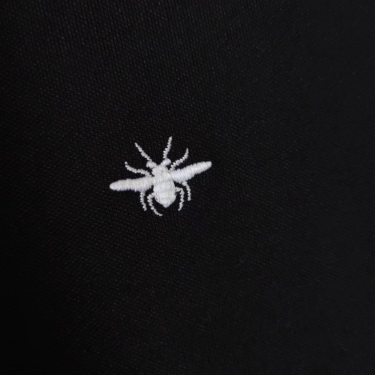 Dior/迪奥 小蜜蜂字母刺绣logo翻领Polo衫短袖T恤