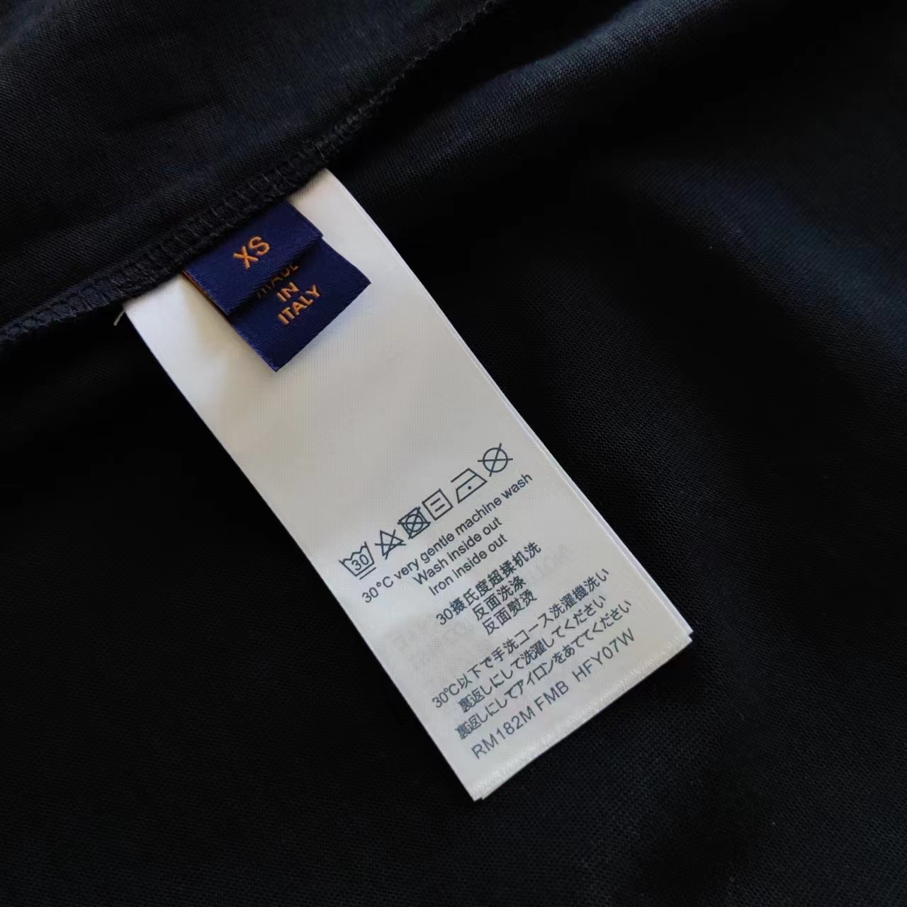 LOUIS VUITTON/路易威登 24SS扎染老花字母印花短袖T恤