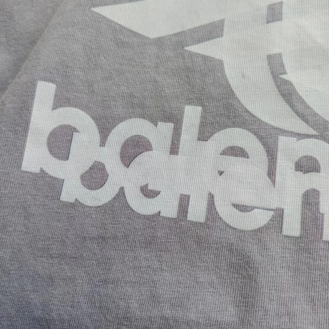 巴黎世家 Balenciaga 重影前后印花短袖 渐变蓝