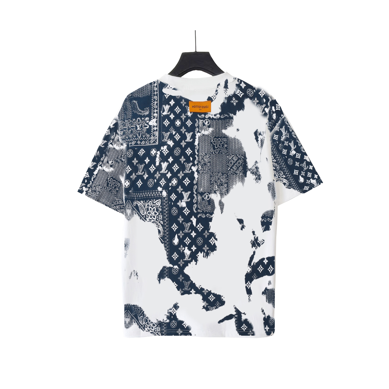 LOUIS VUITTON/路易威登老花腰果花扎染短袖