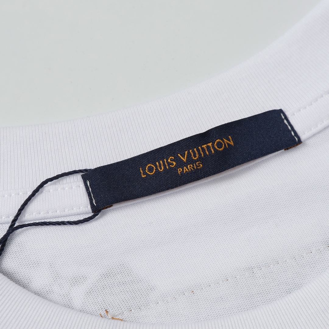 LOUIS VUITTON/路易威登老花腰果花扎染短袖