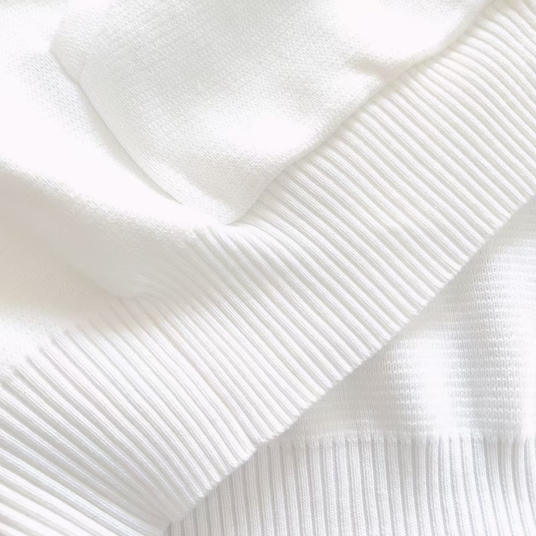 TB双袖标拉链开衫羊毛混纺毛衣 THOM BROWNE 汤姆布朗 .TB双袖标拉链毛衣开衫
