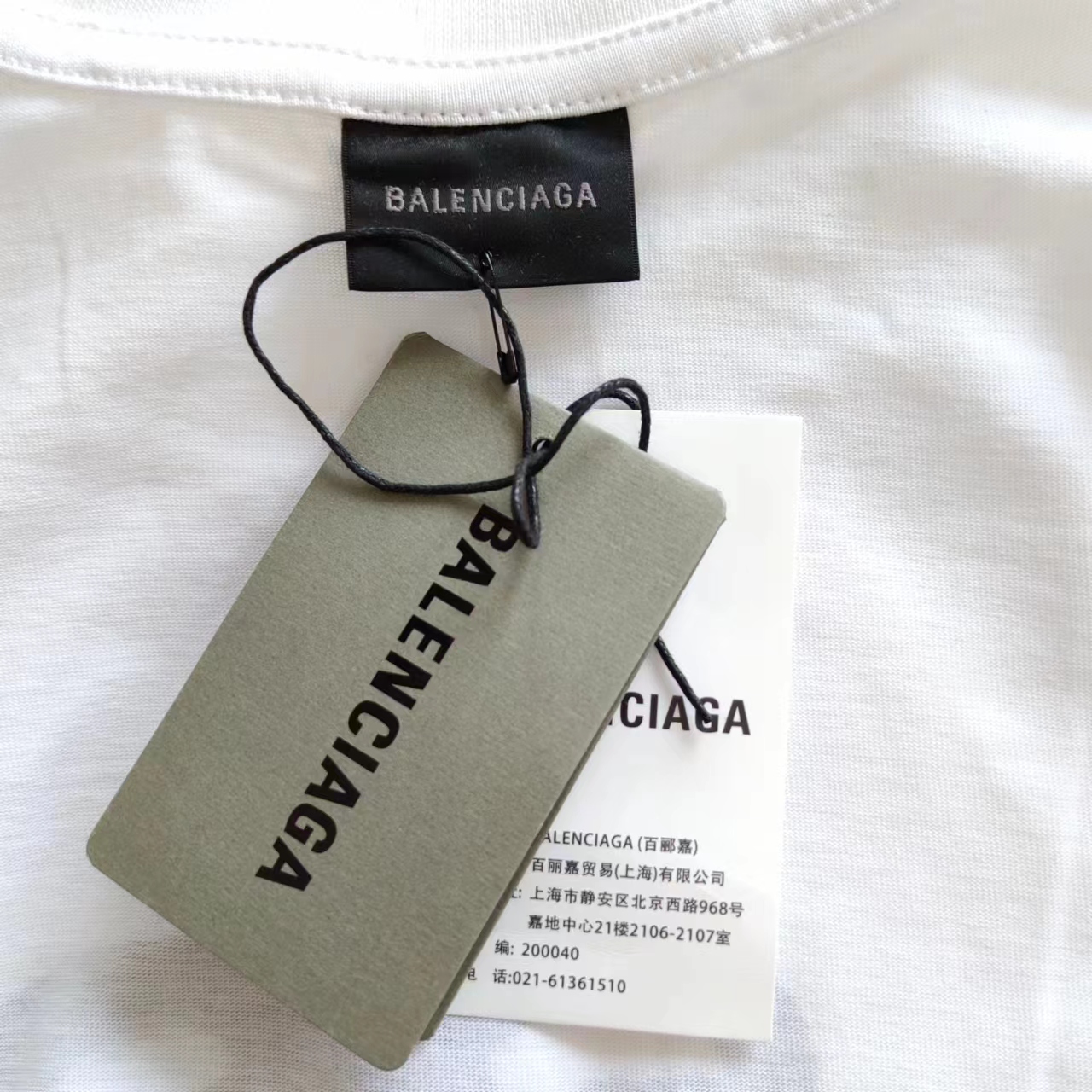 巴黎世家 BalenciagaBB涂鸦手绘短袖