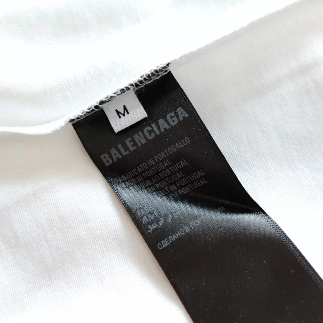巴黎世家 BalenciagaBB涂鸦手绘短袖