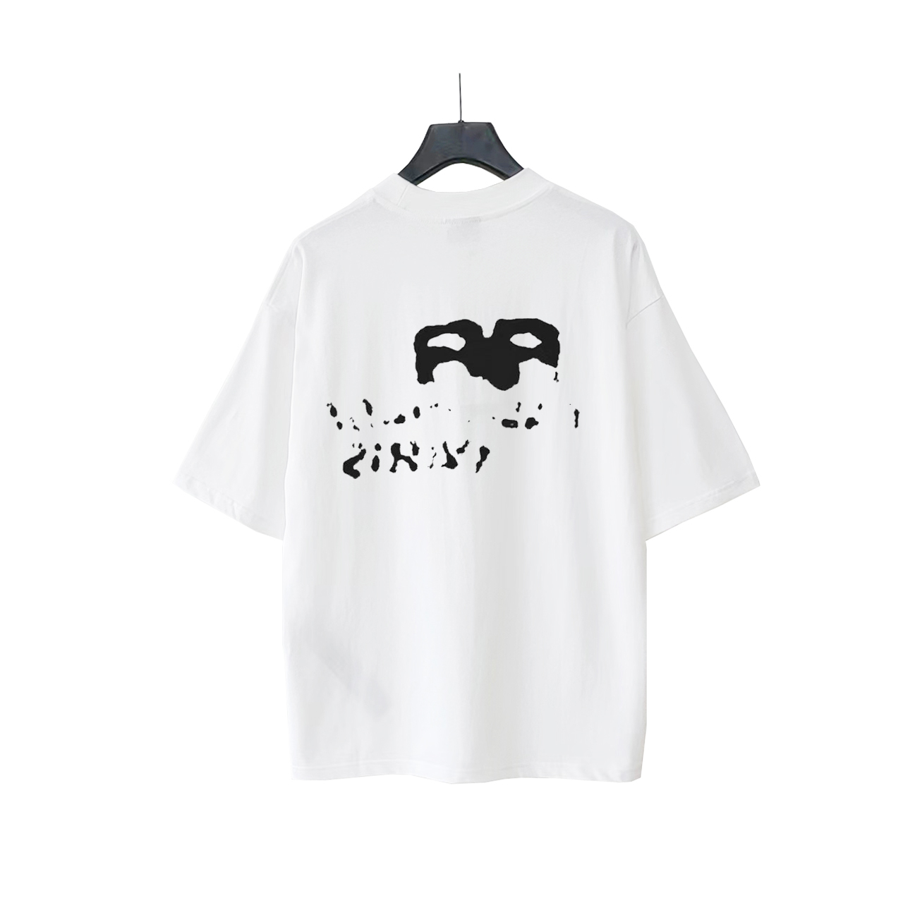 巴黎世家 BalenciagaBB涂鸦手绘短袖