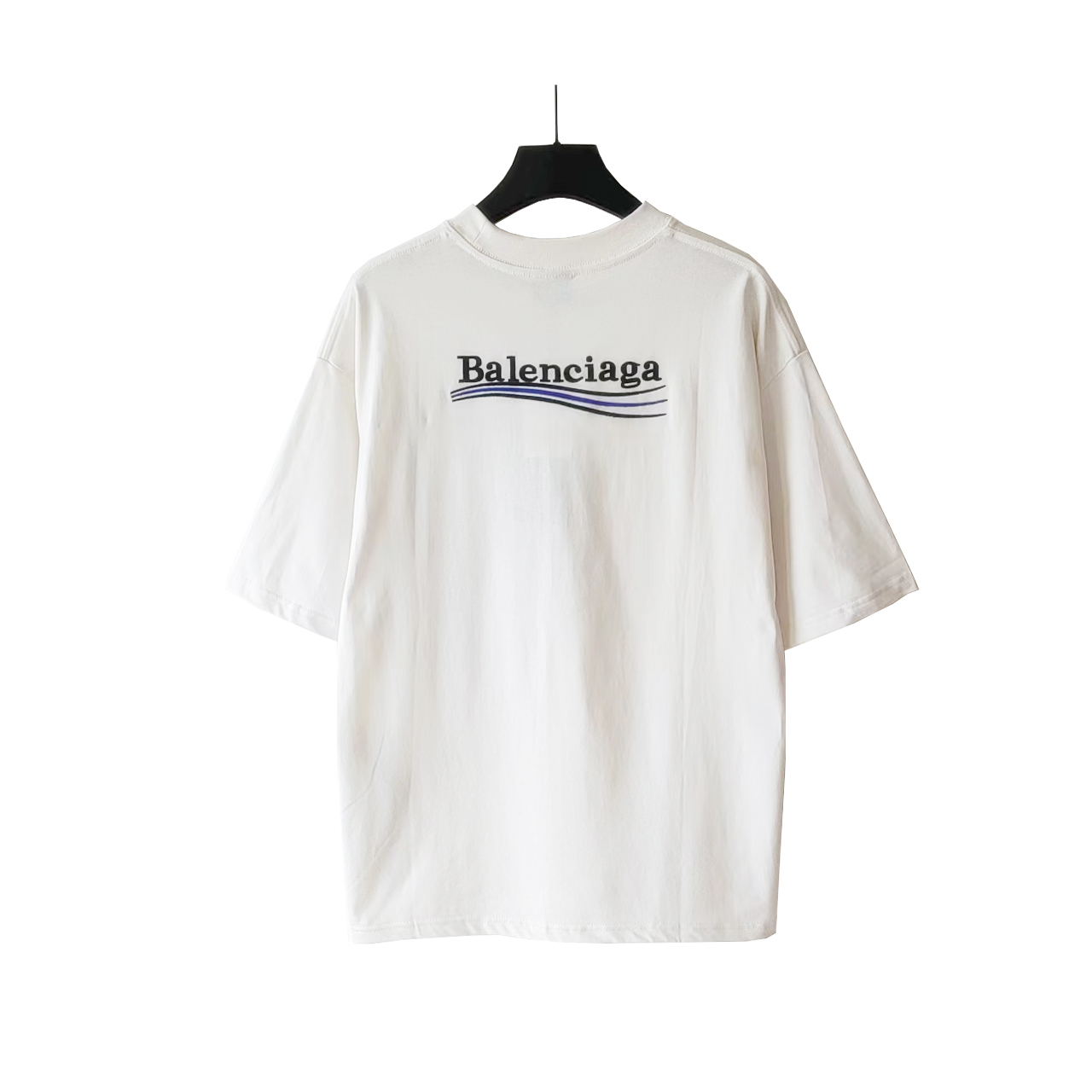 巴黎世家Balenciaga可乐刺绣短袖