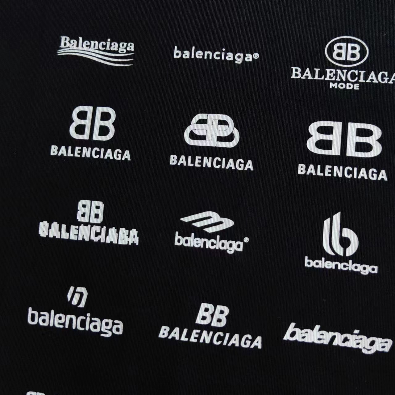 巴黎世家Balenciaga巴黎经典LOGO合集短袖