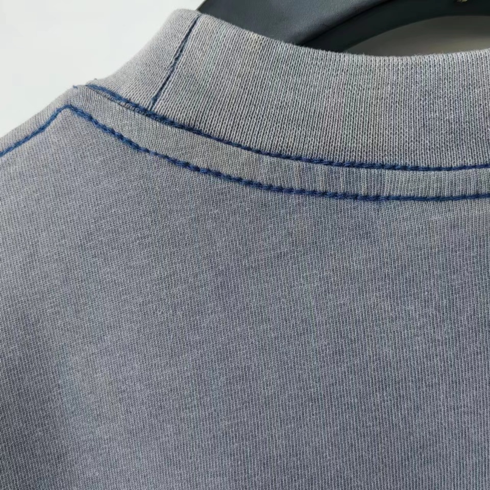 巴黎世家Balenciag Be kind 牙刷绣短袖 刺绣
