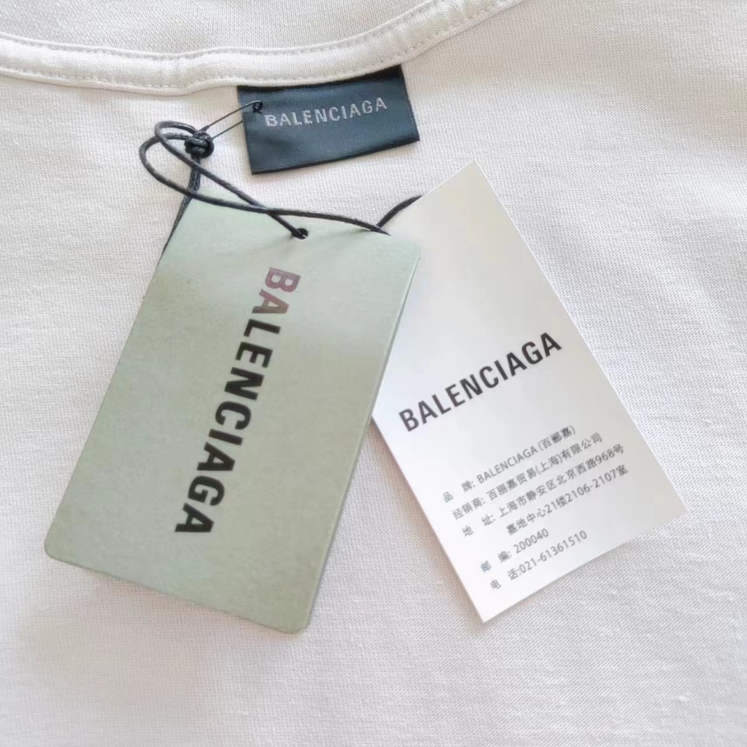 巴黎世家Balenciaga 东京铁塔银座限定短袖