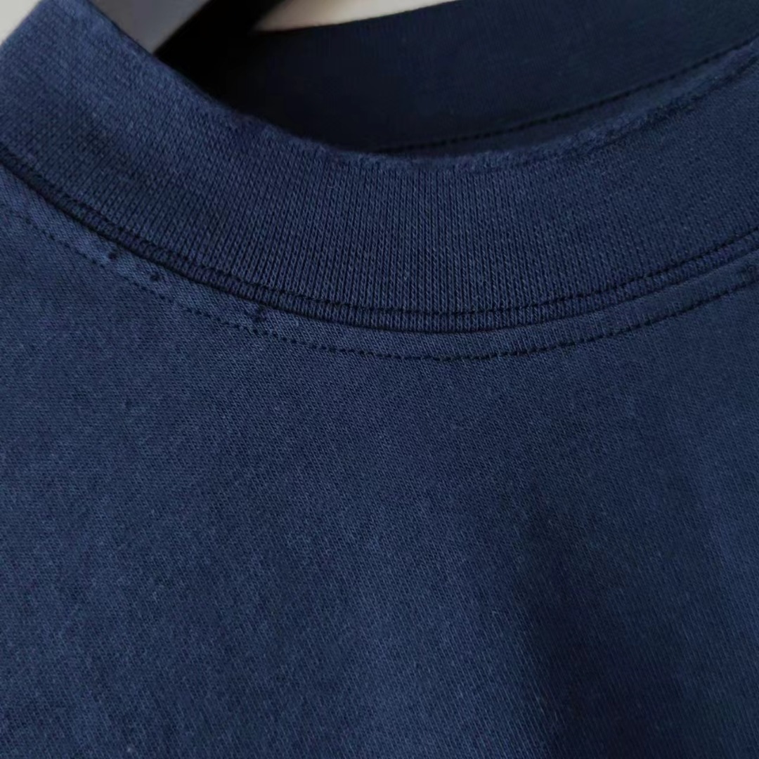 巴黎世家Balenciaga 前后水泥大M标手绘短袖