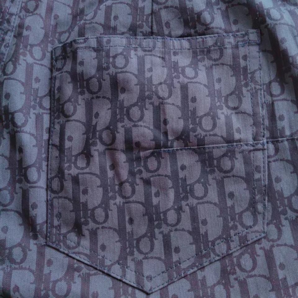Dior/迪奥 DR字母色织满幅logo提花夏季五分裤短裤