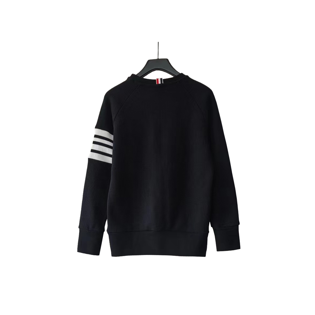 THOM BROWNE 汤姆布朗 TB新款华夫格圆领套头卫衣