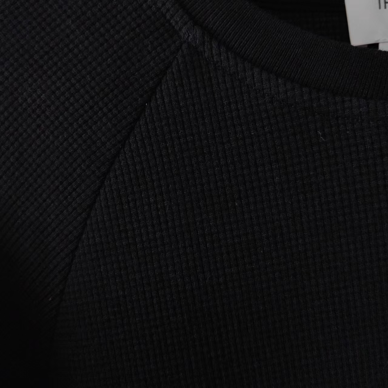 THOM BROWNE 汤姆布朗 TB新款华夫格圆领套头卫衣