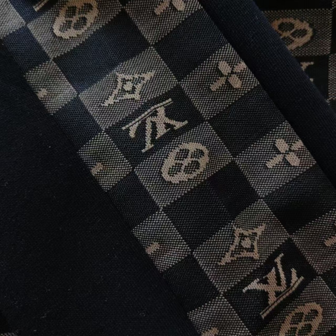 LouisVuittion/路易威登 24SS拼接棋盘格外套