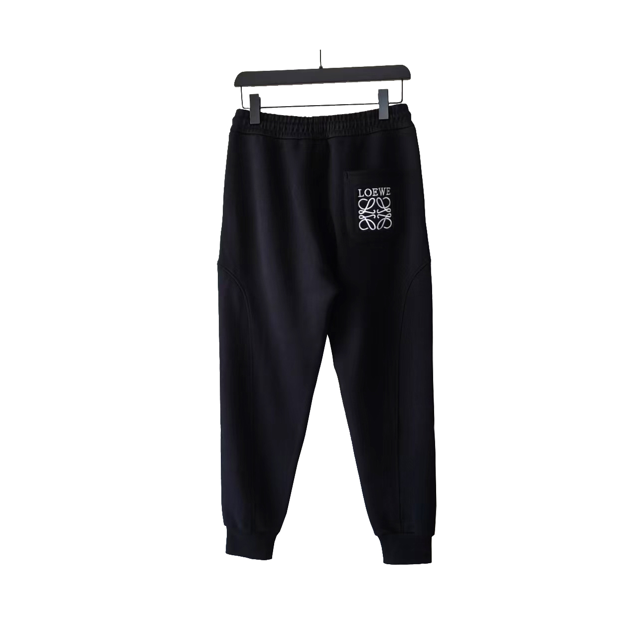 Loewe/罗意威 24SS镶入式工艺刺绣字母logo长裤
