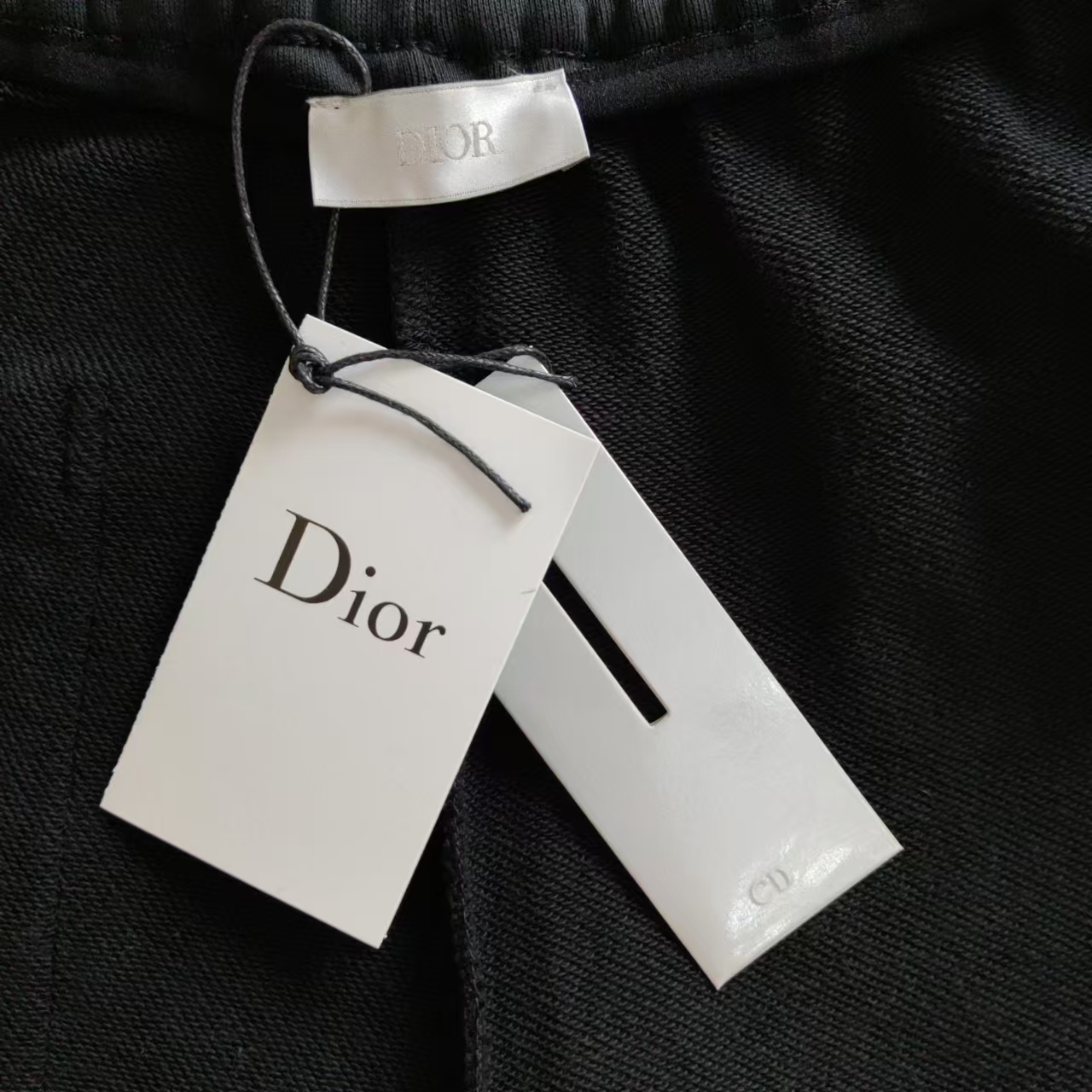 DIOR /迪奥 经典字母金色刺绣 LoGO标识休闲长裤