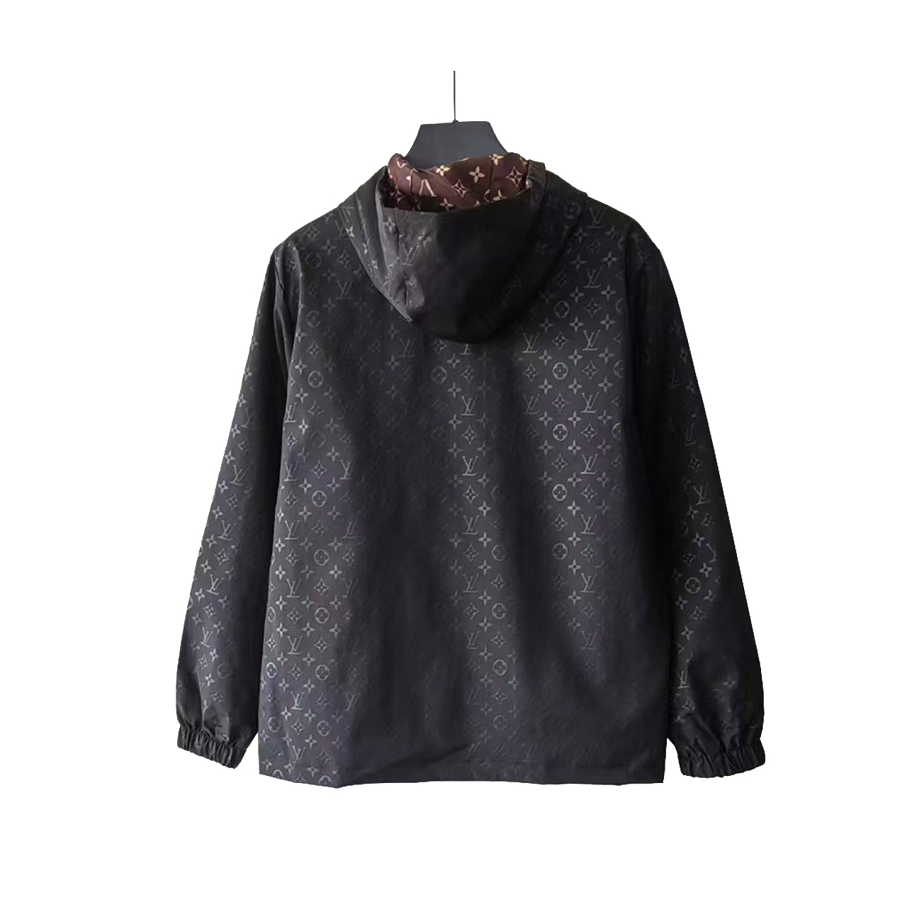 Louis Vuitton/路易威登LV满印提花暗纹连帽外套冲锋衣