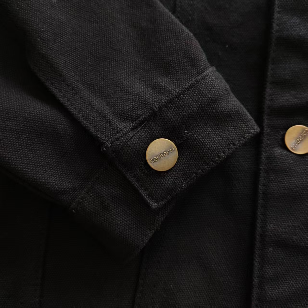 Carhartt WIP卡哈特重磅做旧牛仔底特律翻领夹克