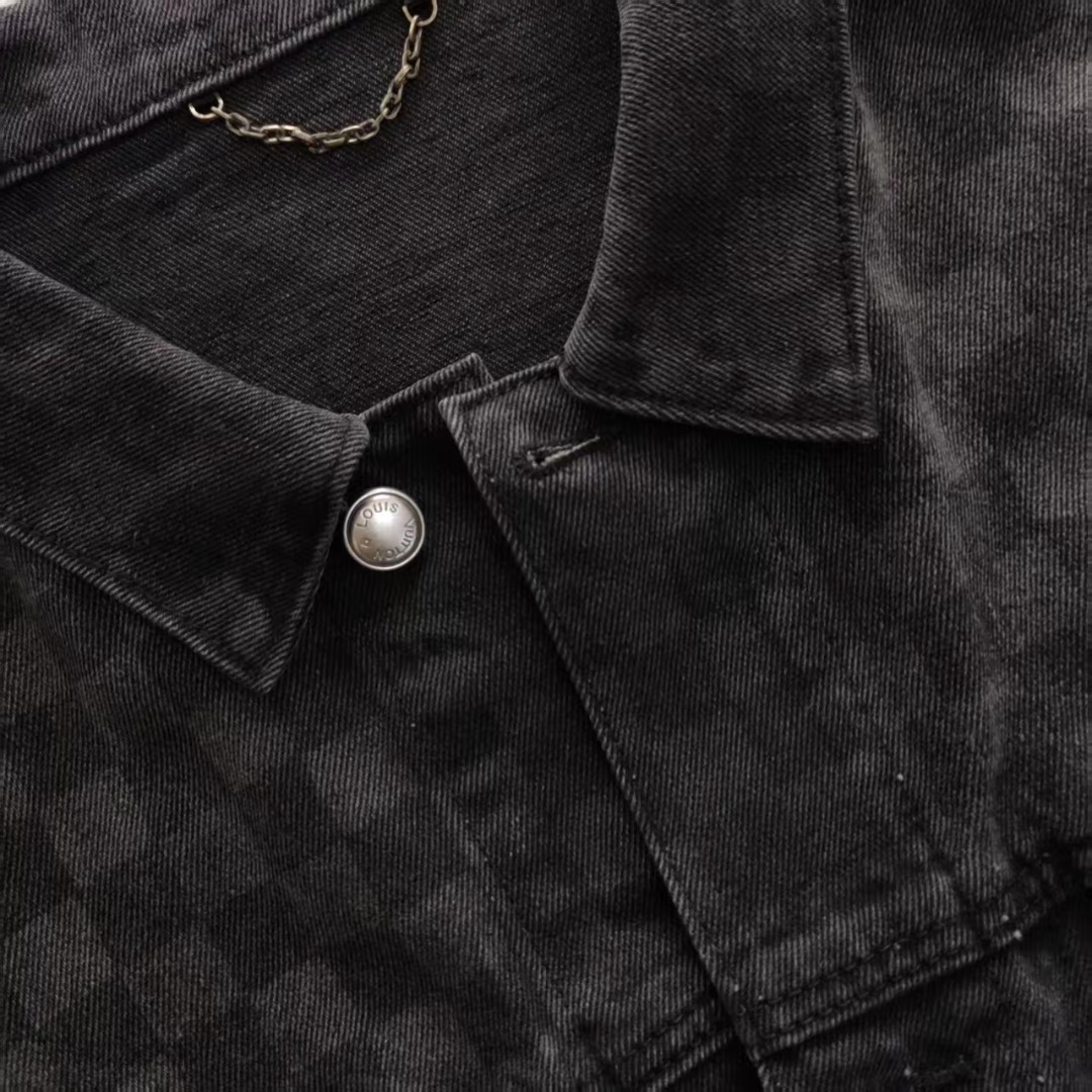 Lous Vuitton 路易威登 棋盘格牛仔衫外套