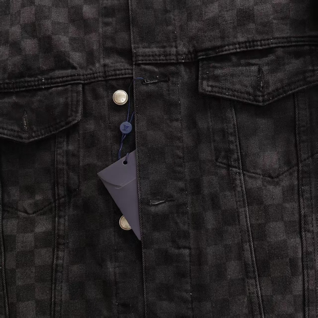 Lous Vuitton 路易威登 棋盘格牛仔衫外套
