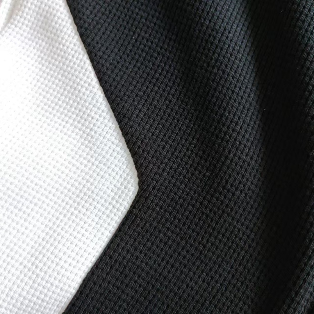 GIVENCHY/纪梵希 24SS 黑白双拼刺绣LOGO休闲长裤