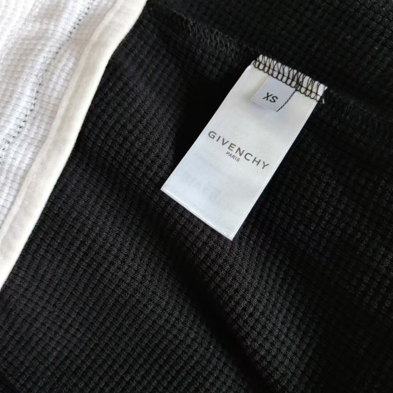 GIVENCHY/纪梵希 24SS 黑白双拼刺绣LOGO休闲长裤