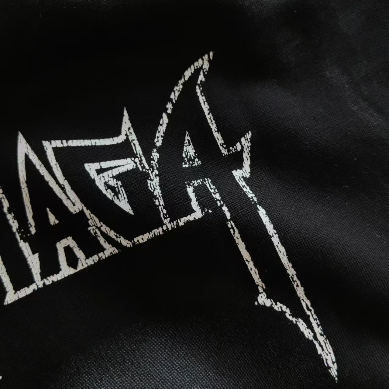 巴黎世家Balenciaga 正立铁塔直喷连帽卫衣黑色