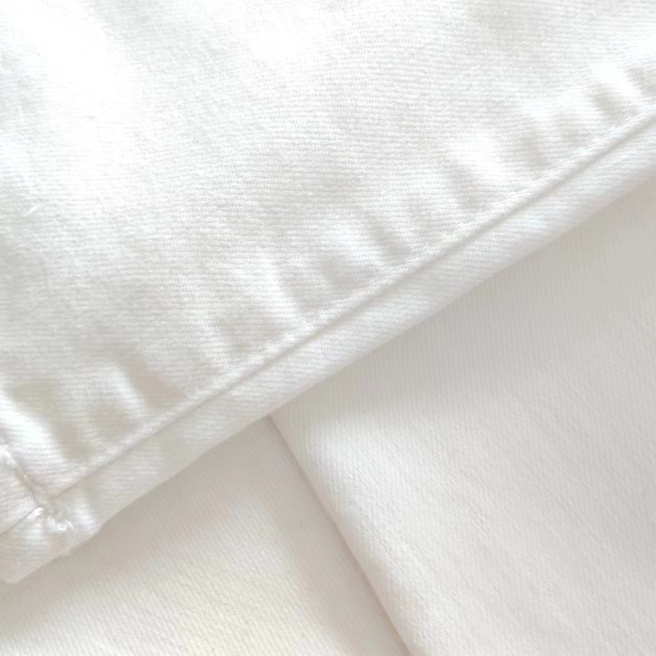 Louis Vuitton /路易威登 水洗经典印花黑百双色牛仔裤 黑 白