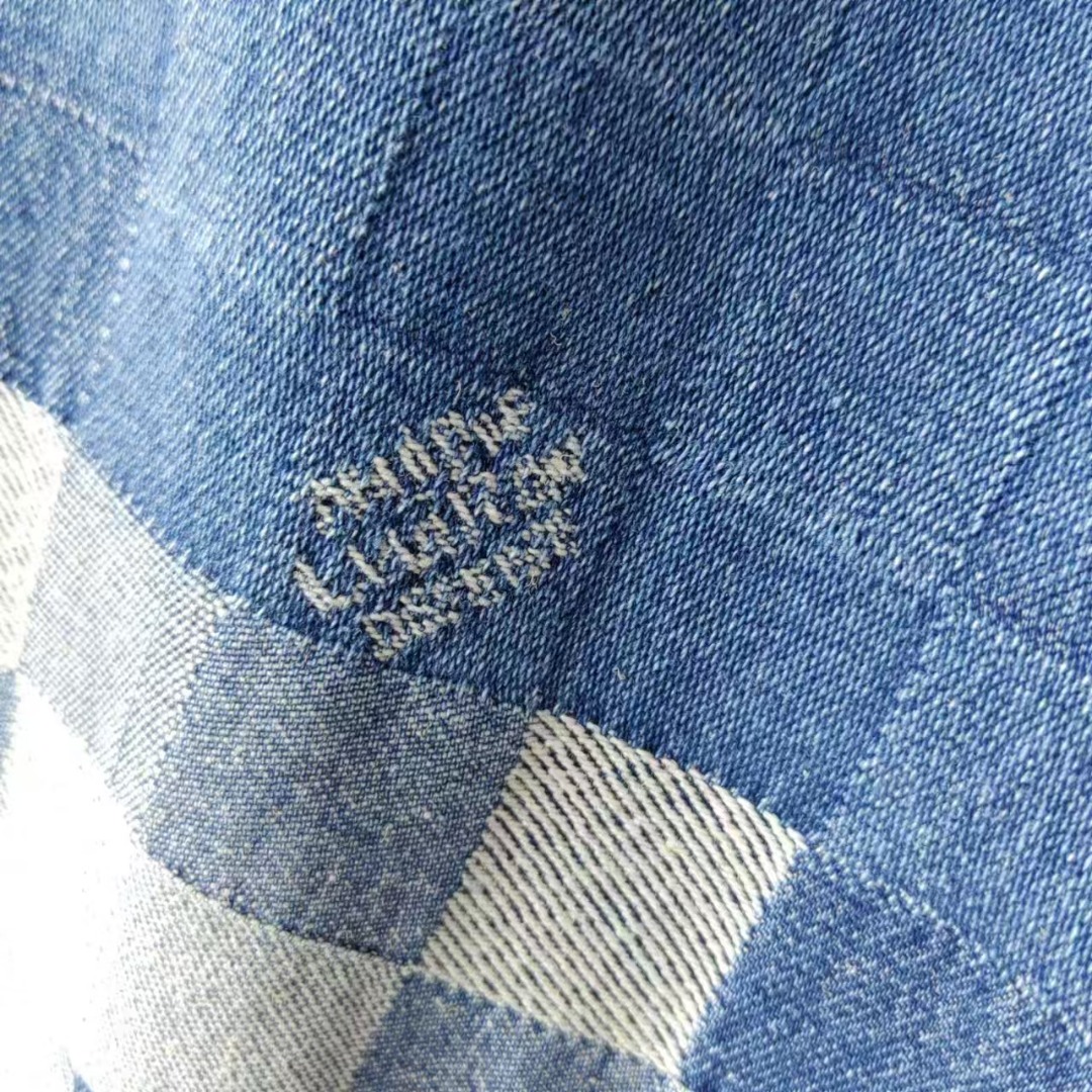 Louis Vuitton 路易威登 24ss 马赛克菲董联名秋冬牛仔裤 套装